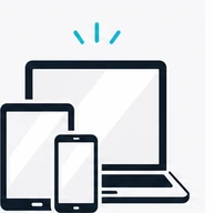 Icono de funcionamiento en todos los dispositivos