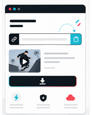 Pegar enlace de TikTok
